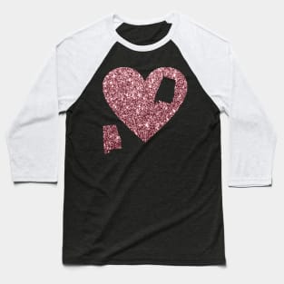 Alabama Love Heart Puzzle Baseball T-Shirt